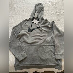 Nike Therma-Fit Hoodie in White and Black